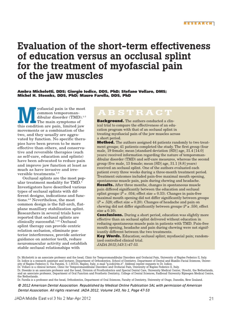 2 Evaluation of The Short Term Effectiveness of Education Versus An