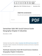 Samacheer Kalvi 8th Social Science Guide Geography Chapter 6 Industries – Samacheer Kalvi