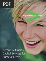 Accenture Human Capital Services For SuccessFactors