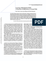 Perceiving AIDS-Related Risk - Accuracy As A Function of Differences in Actual Risk