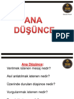 Ana Düşünce