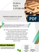 Tata Kelola Layanan Informasi Publik