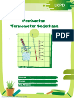 Termometer Sederhana