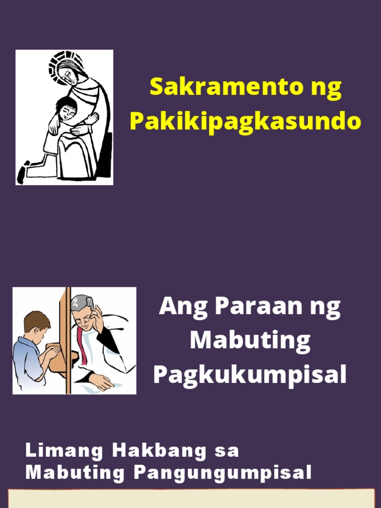 Ang paraan ng mabuting pangungumpisal pdf