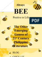 BEE Awesome. Lesson 7 (21st Century)