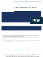 PERSONALIDAD VIOLENTA Y PSICOPATIA - Semana 15