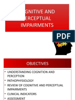 Cognitive and Perceputal Impairments