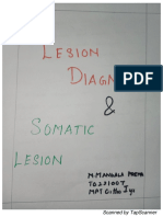 Somatic Lesion and Lesion Diagnosis