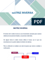 Matriz Inversa