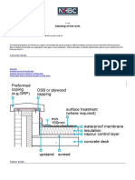 Detailing of Flat Roofs: Concrete Decks