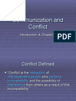 Ch01 Communication and Conflict