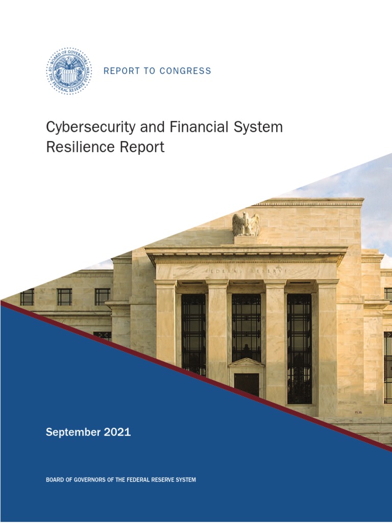 Cybersecurity Resilience in Finance 2021 | PDF | Security | Computer ...