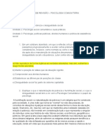 Psicologia Comunitária e Desigualdade Social