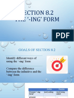 NP C8 CD8.2 The Ing Form