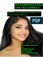 30 receitas caseiras para hidratar seu cabelo