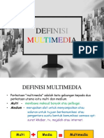 Definisi Multimedia