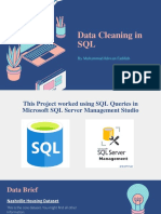 Data Cleaning in SQL