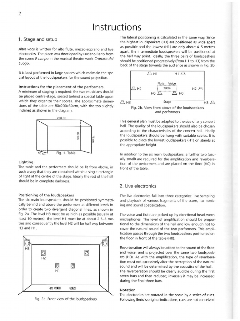Altra Voce Instructions PDF