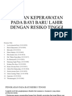 Asuhan Keperawatan Pada Bayi Baru Lahir Dengan Resiko