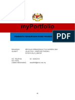 MyPortfolio PPM PRASEKOLAH