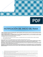 Clase 2 . - Pama 1.-Notificación Del Inicio Del Pama