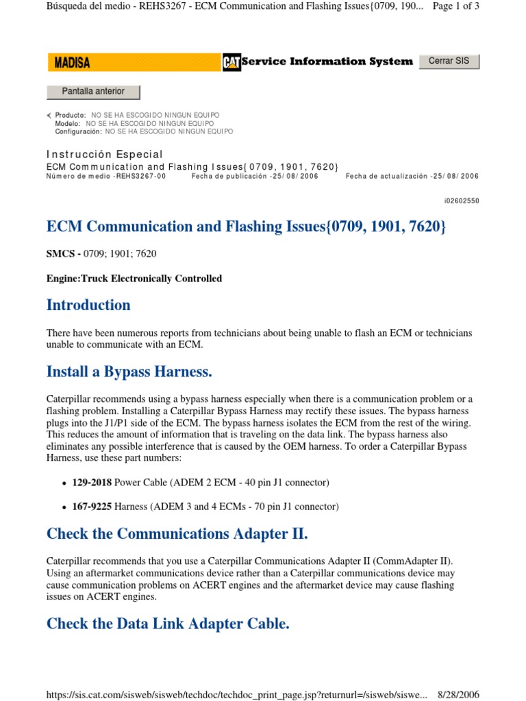 Comunicacion Con ECM y Flash | PDF | Usb Flash Drive | Information Age