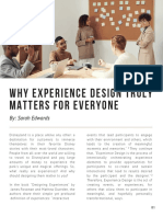 Why Experience Design Truly Matters For Everyone