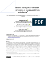 Analisis de Opciones Reales para La Valo