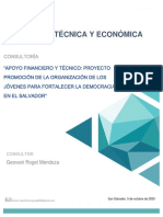 Oferta Técnica y Económica Nimd - Geovani Rogel