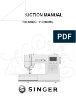 Instruction Manual: HD 6800C - HD 6805C