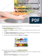 Higienització I Conservació Dels Aliments