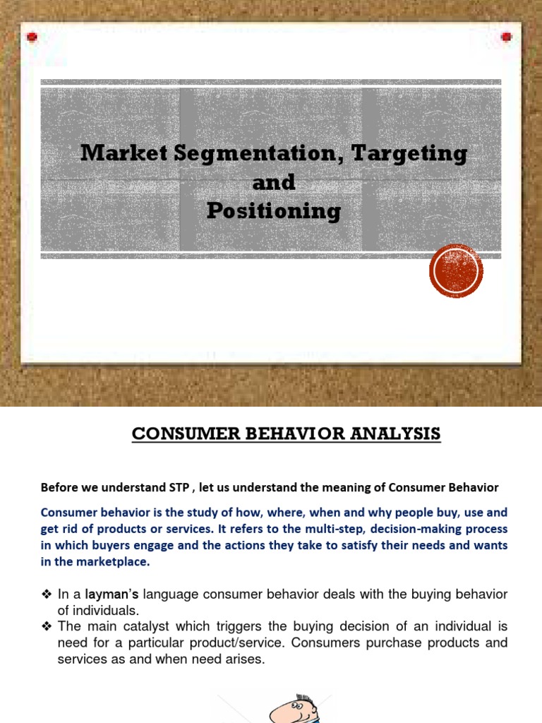 STP in Consumer Behavior Analysis | PDF | Market Segmentation | Marketing