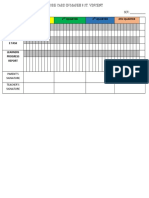 Score Card in Mapeh 8 ST