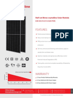 High-efficiency Half-cut Mono PERC Solar Module