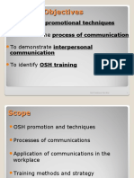 5-OSH Promotion Training & CommunicationREVISED