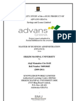 Profitability Study of e-SUSU Product at Advans Ghana