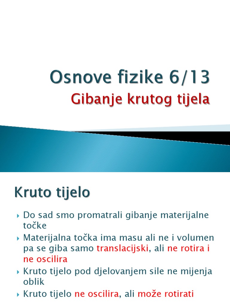 6 Rotacija | PDF