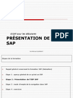 Présentation de l’ERP SAP