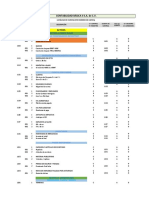 Catálogo de Cuentas 2022