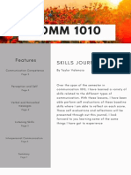 Copy of Communication Skills Journal Template