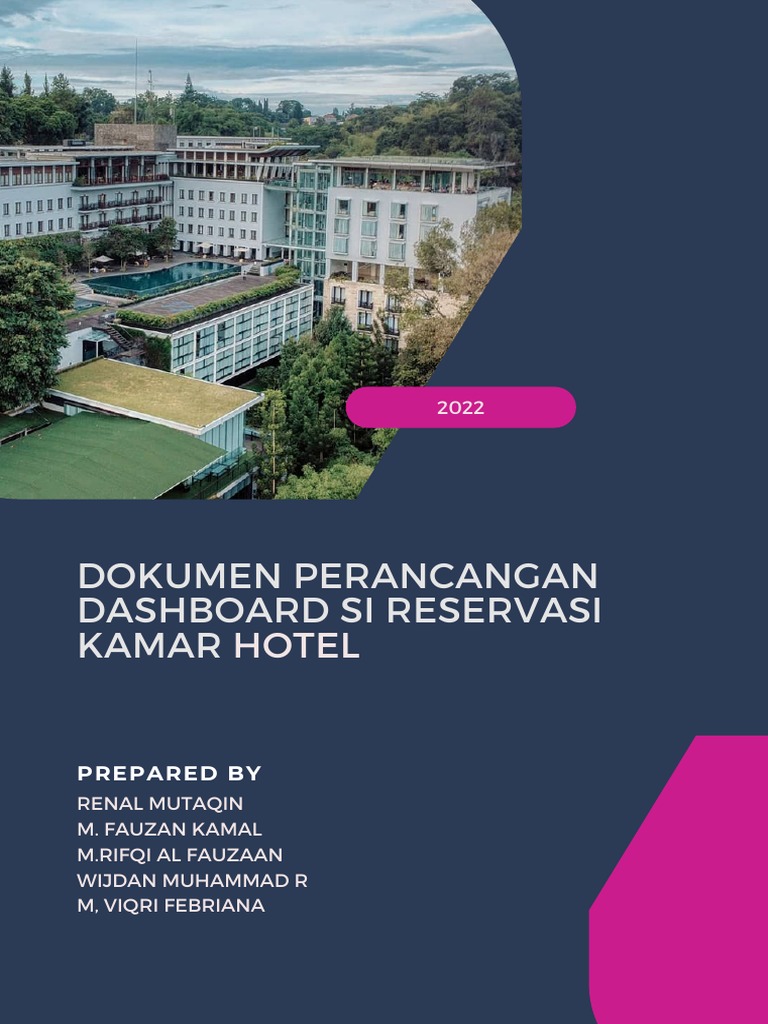 Information Dashboard SI Reservasi Kamar Hotel | PDF