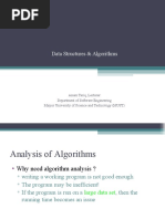 DSA-Analysis of Algorithms