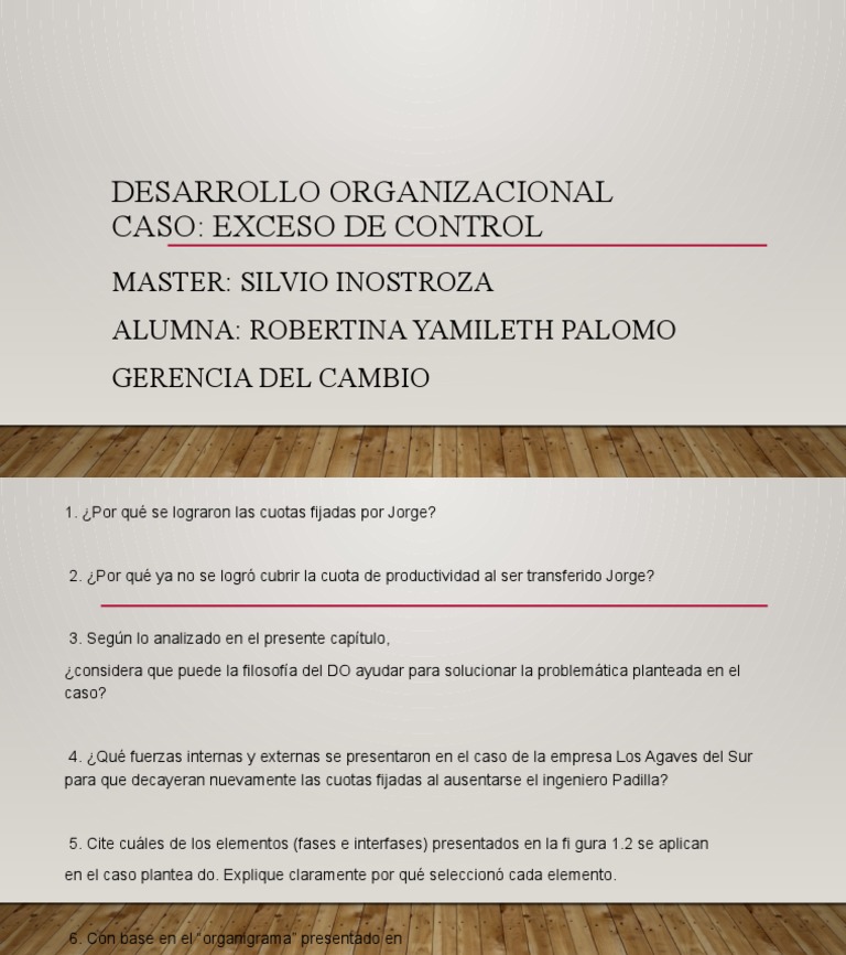 Desarrollo Organizacional | PDF