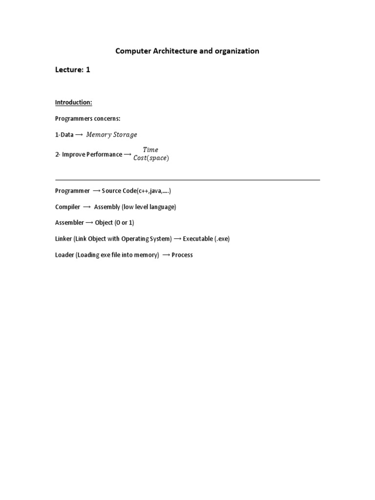 Lecture 1 Pdf