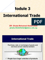 Module 3 - International Trade