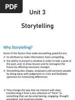 Level III Unit 3 Storytelling