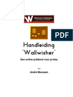 Handleiding Wallwisher