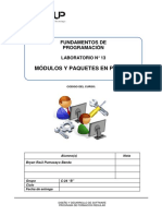 Lab 13 - Módulos y Paquetes en Python