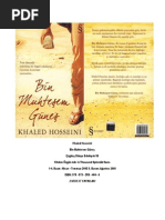 Khaled Hosseini - Bin Muhteşem Güneş