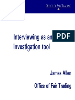 Investigative Interview